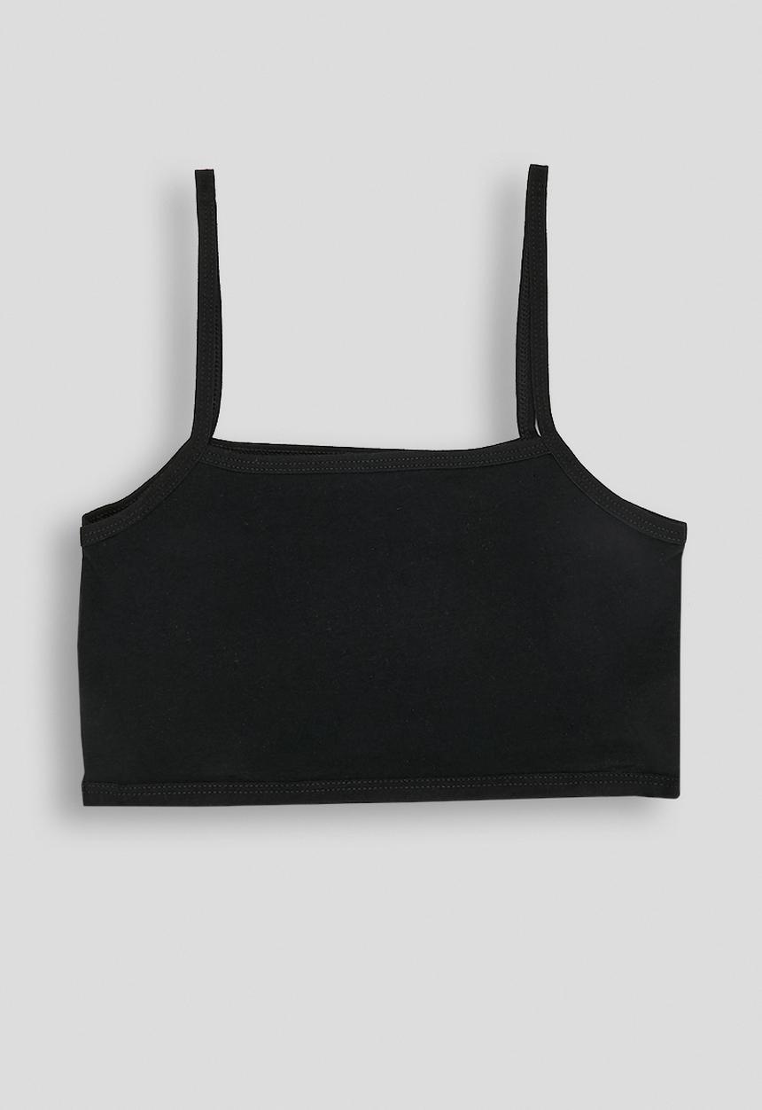 Pop Candy - 2 Pack training bra - white/black