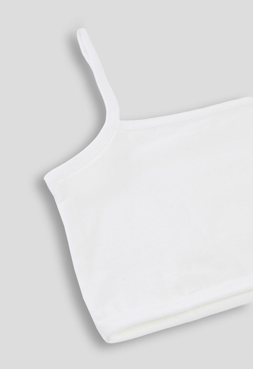 Pop Candy - 2 Pack training bra - white/black