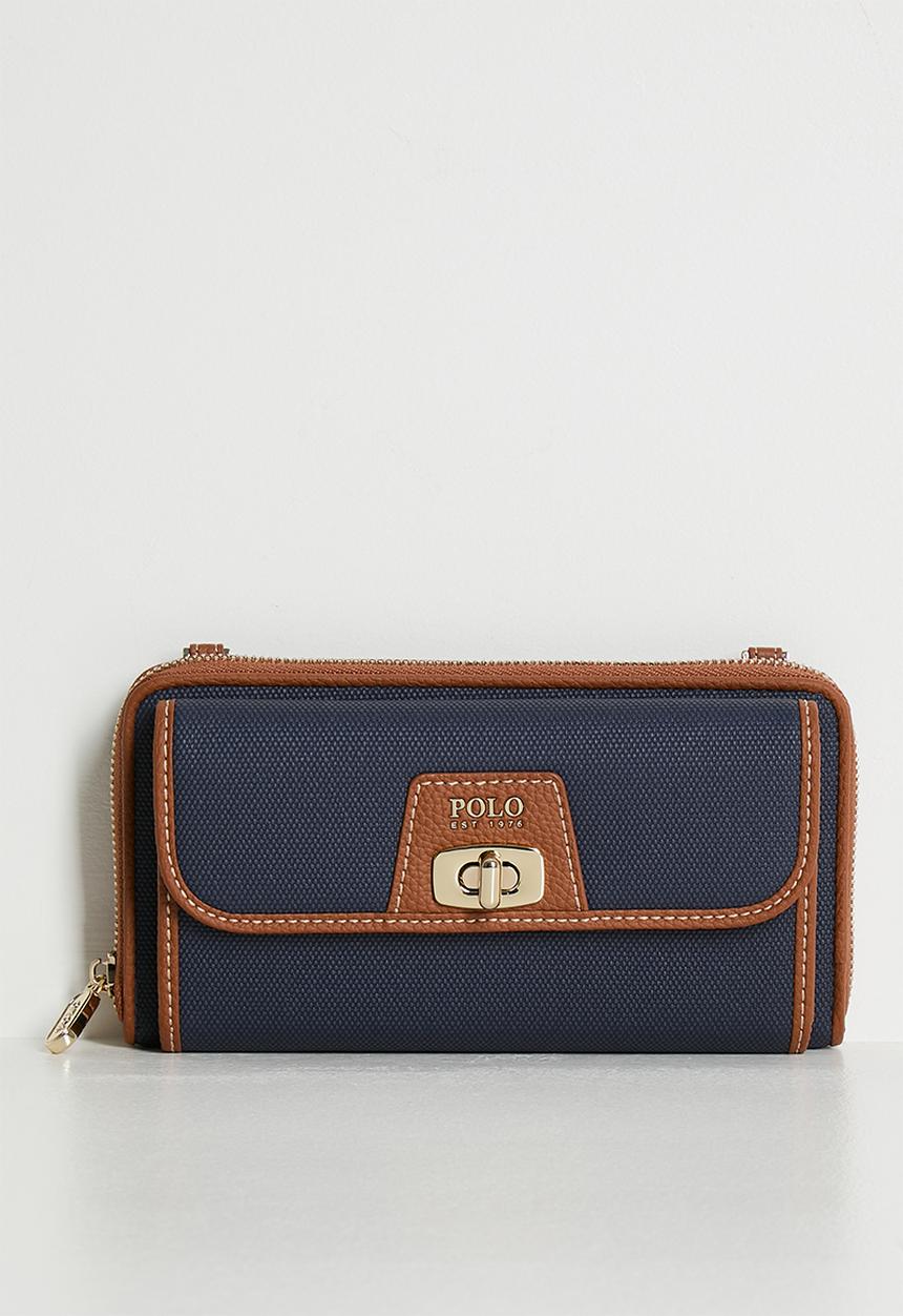 POLO - Cabana phone sling - blue