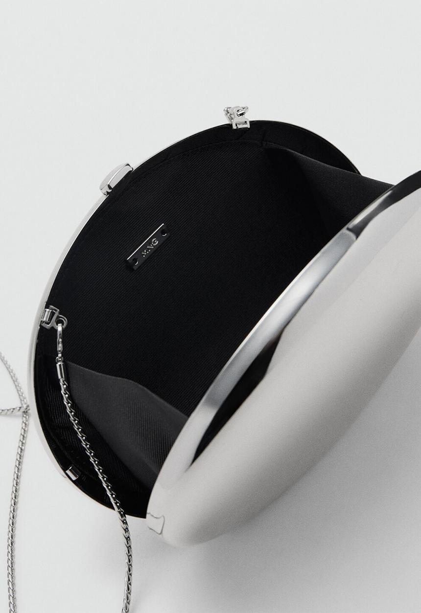 MANGO - Bag p monada - silver