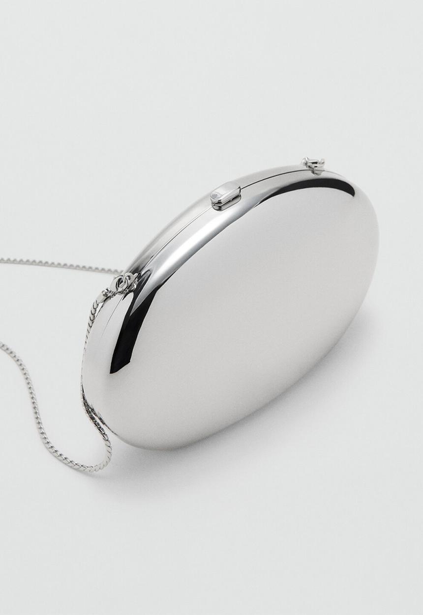 MANGO - Bag p monada - silver