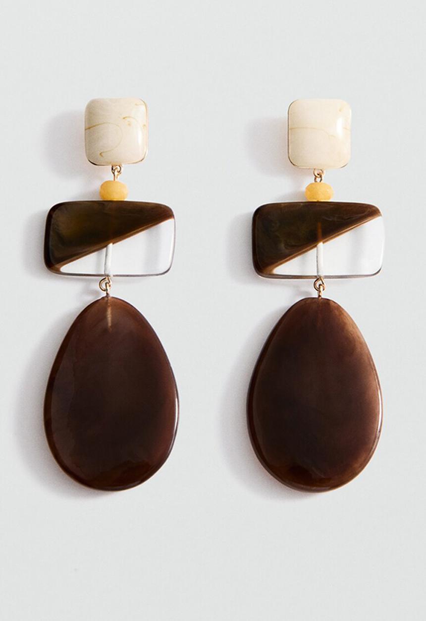 MANGO - Melisa Earrings - Brown