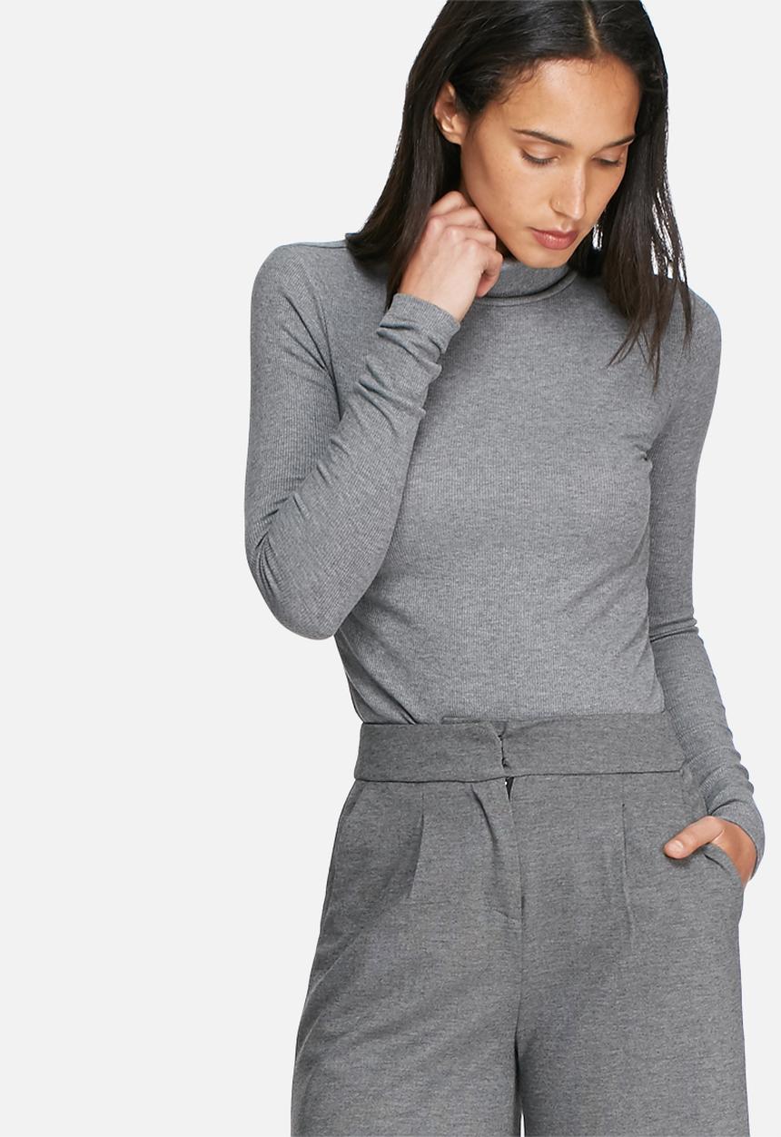 Pieces - Ganie roll neck top