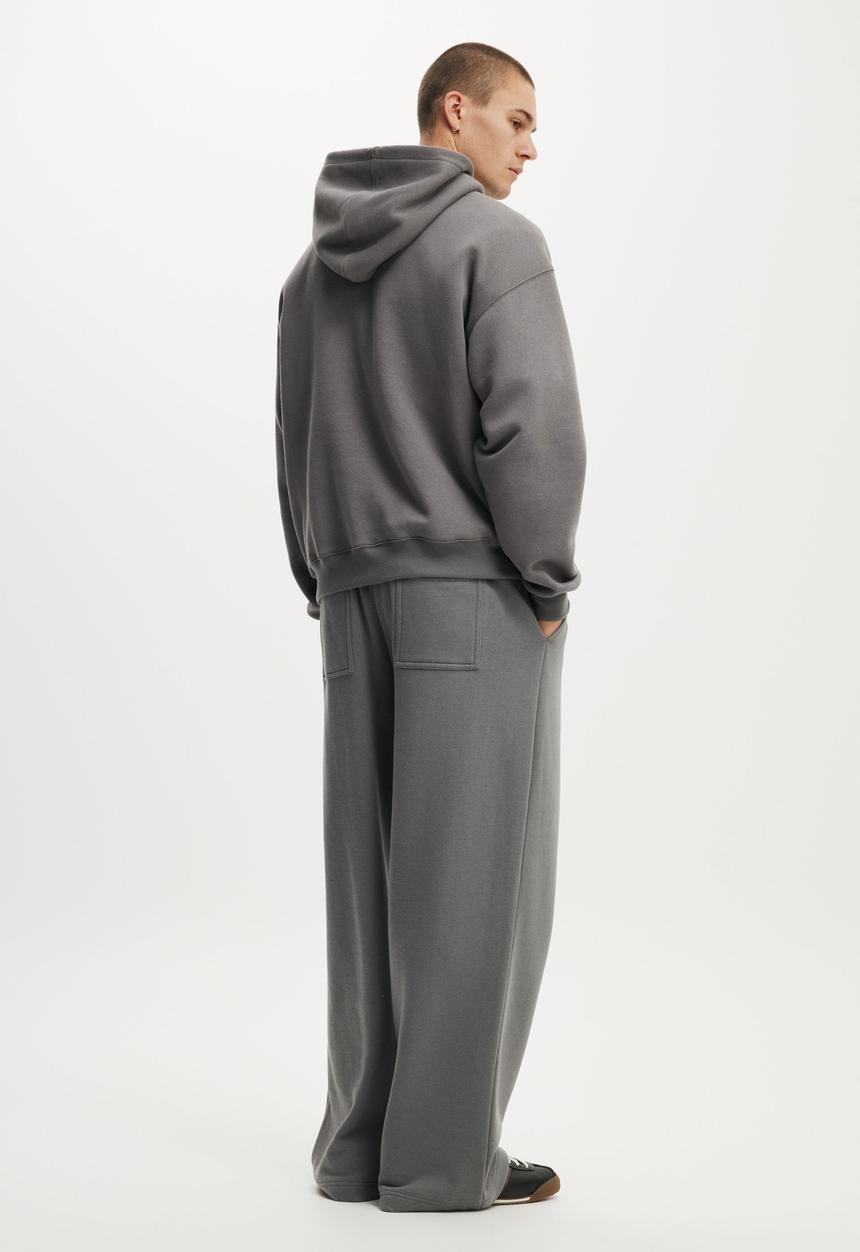 Cotton On - Box fit hoodie - slate 