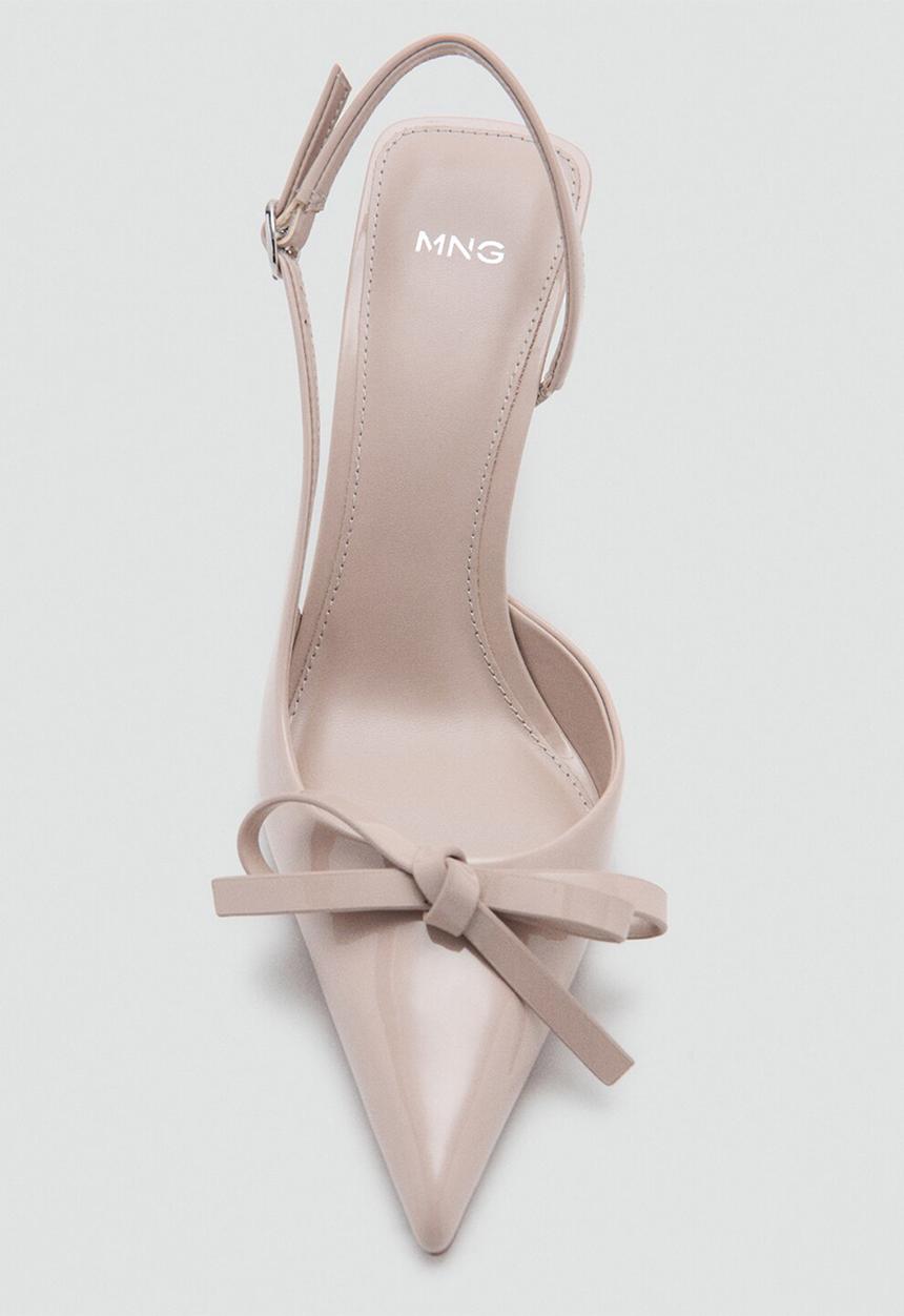 MANGO - Coreo closed toe slingback - light/pastel pink