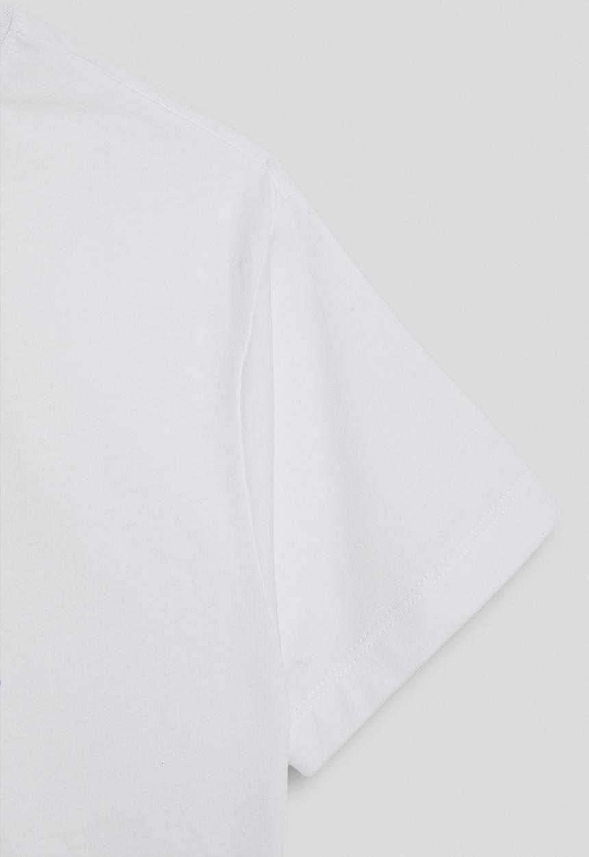 Converse - Cnvg Short Sleeve Dissected Ctp T-Shirt - White/Dark Matter