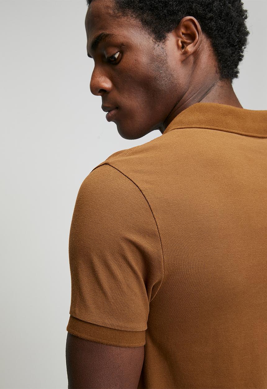 ESSENTIAL POLO SF - DUSKY BRONZE