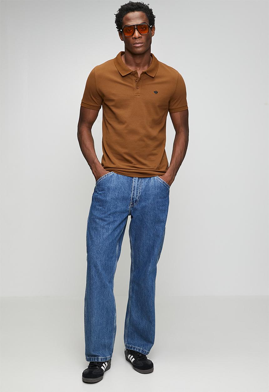 adidas Originals - Essential Polo Sf - Dusky Bronze
