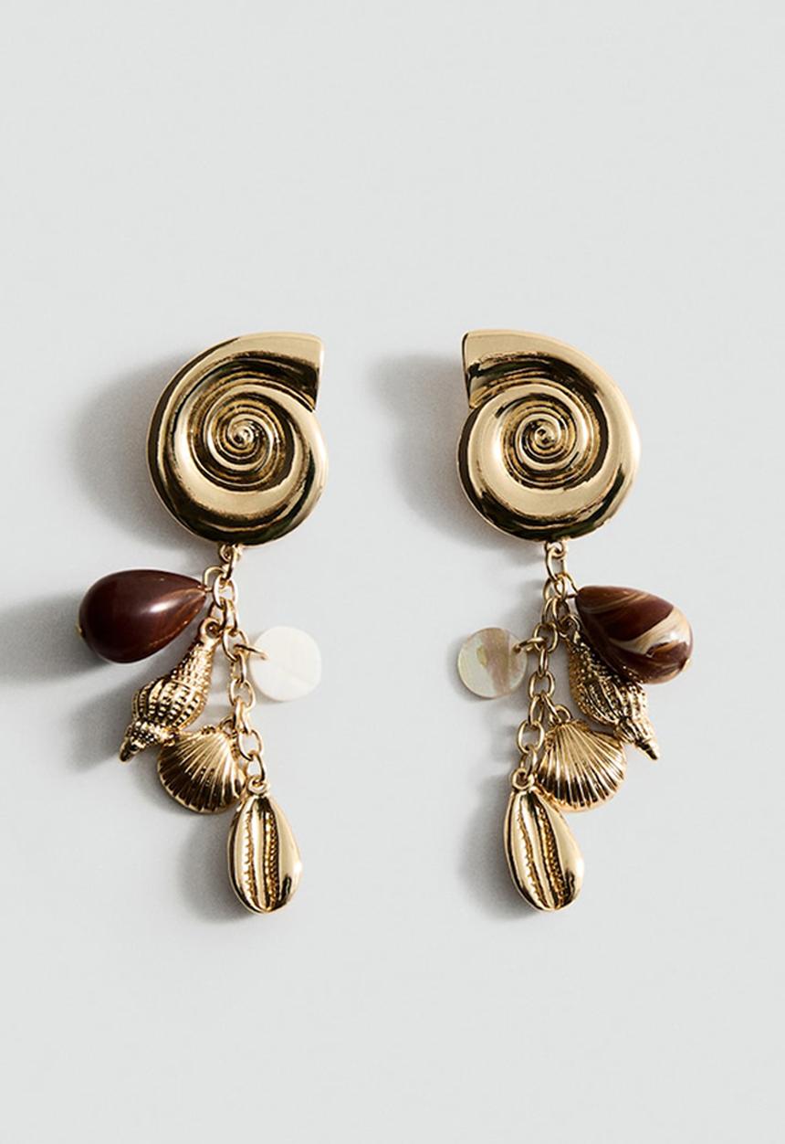 MANGO - Alma Earrings - Gold