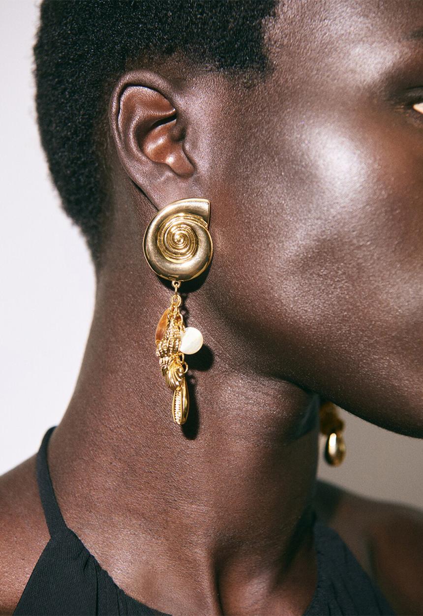 MANGO - Alma Earrings - Gold