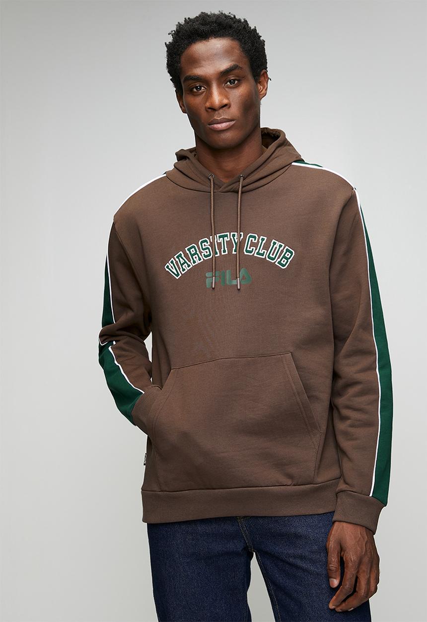 FILA - Colt Hoodie - Chocolate Martini/Greener Pastures