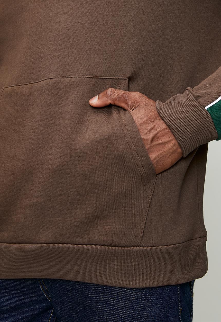 FILA - Colt Hoodie - Chocolate Martini/Greener Pastures