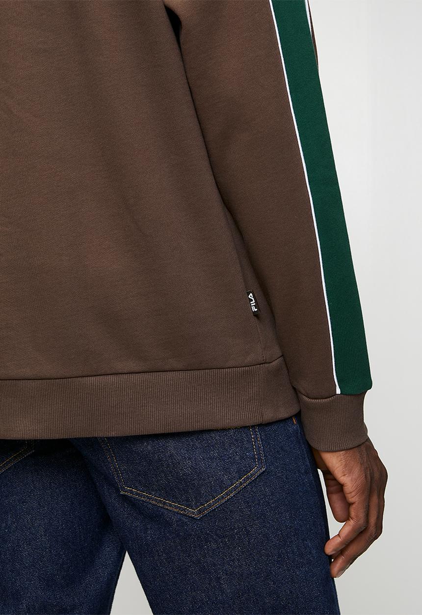 FILA - Colt Hoodie - Chocolate Martini/Greener Pastures