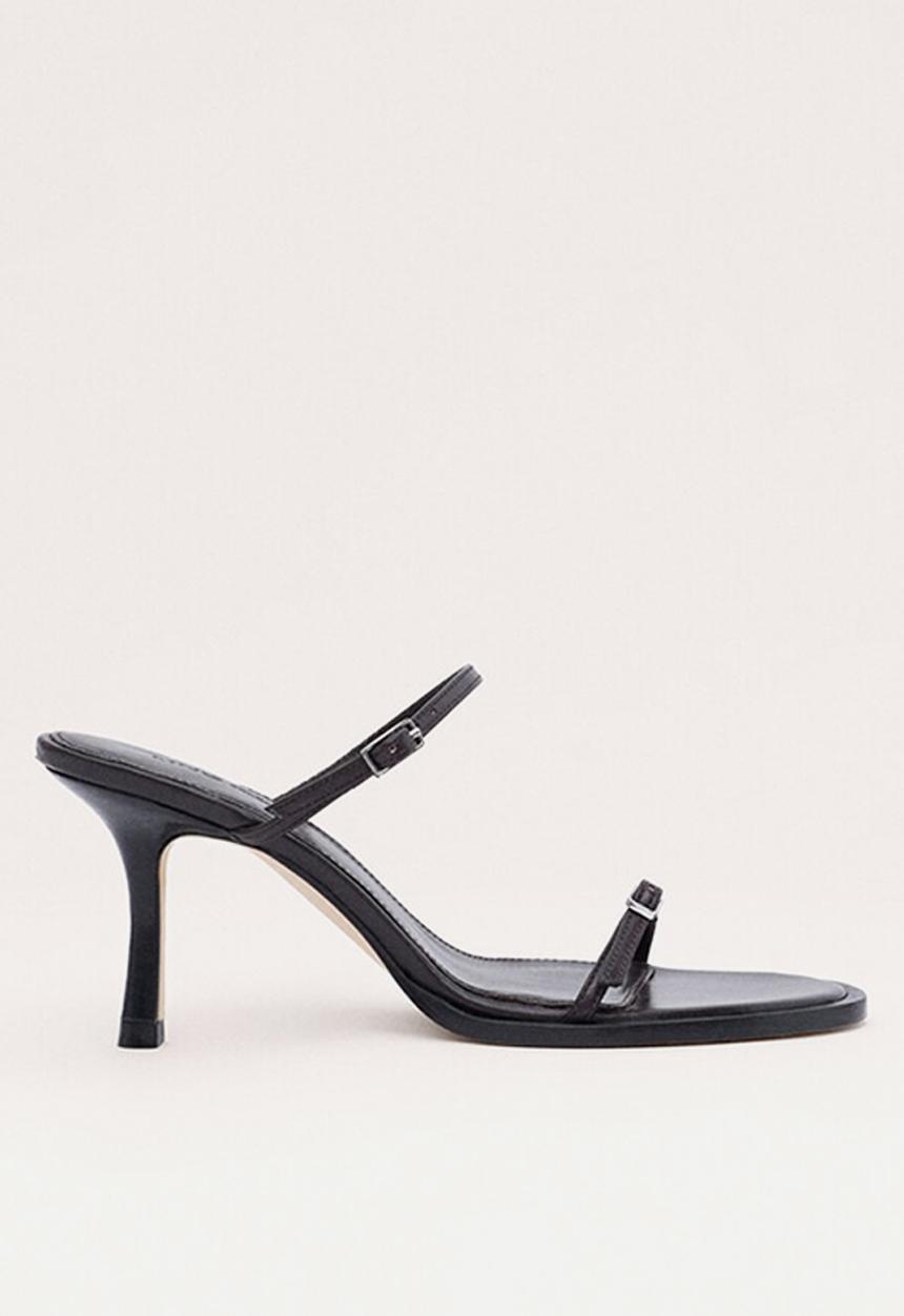 MANGO - Top heel - dark brown