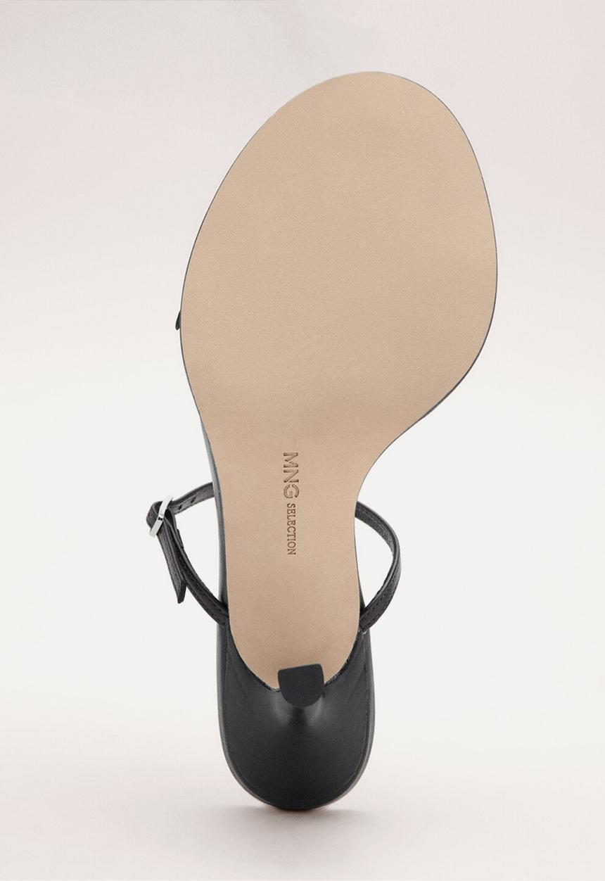 MANGO - Top heel - dark brown