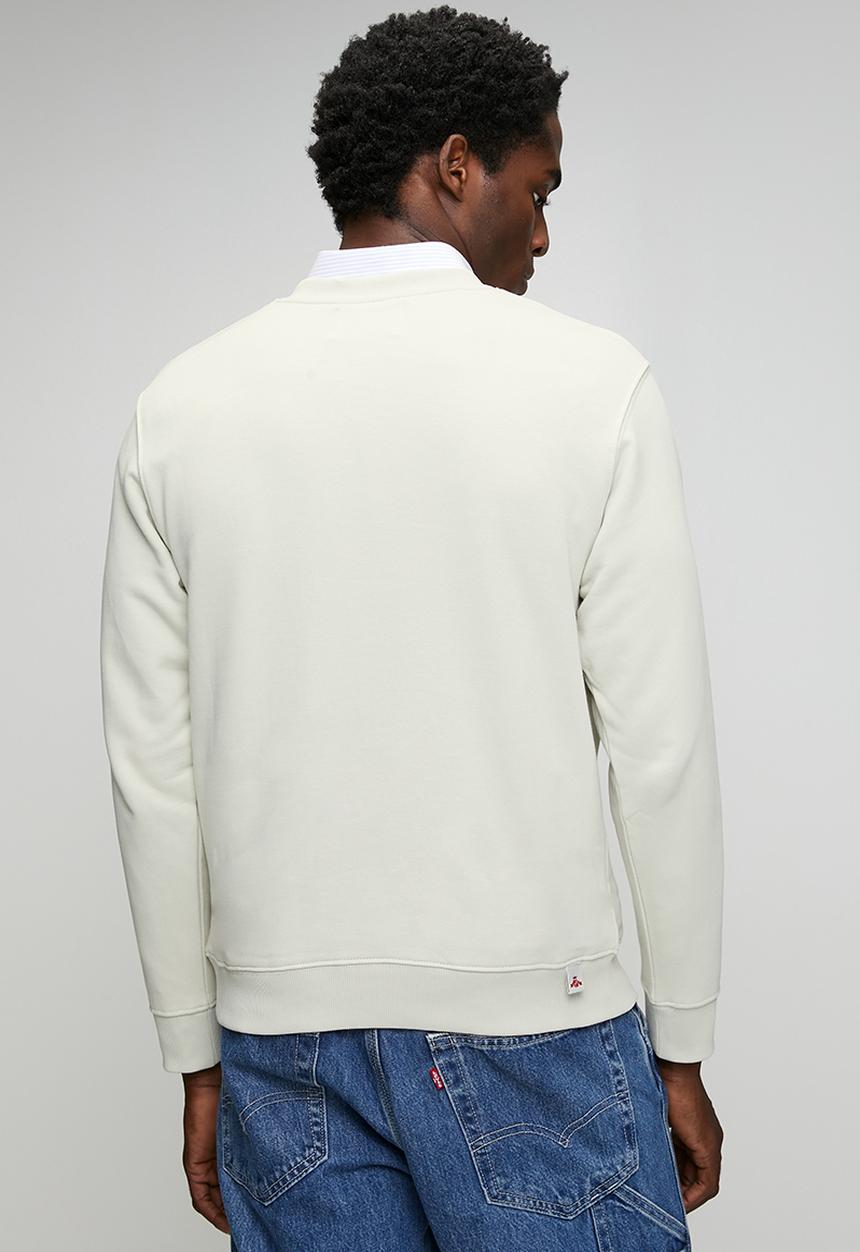 Replay - Cotton Terry Fleece Pull Over - Cream 