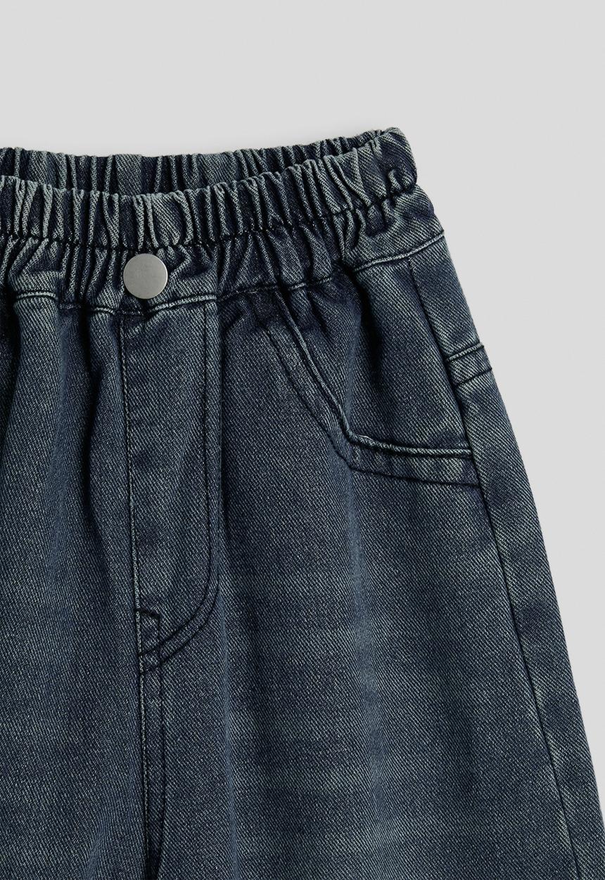Pop Candy - Cuffed jeans - medium blue