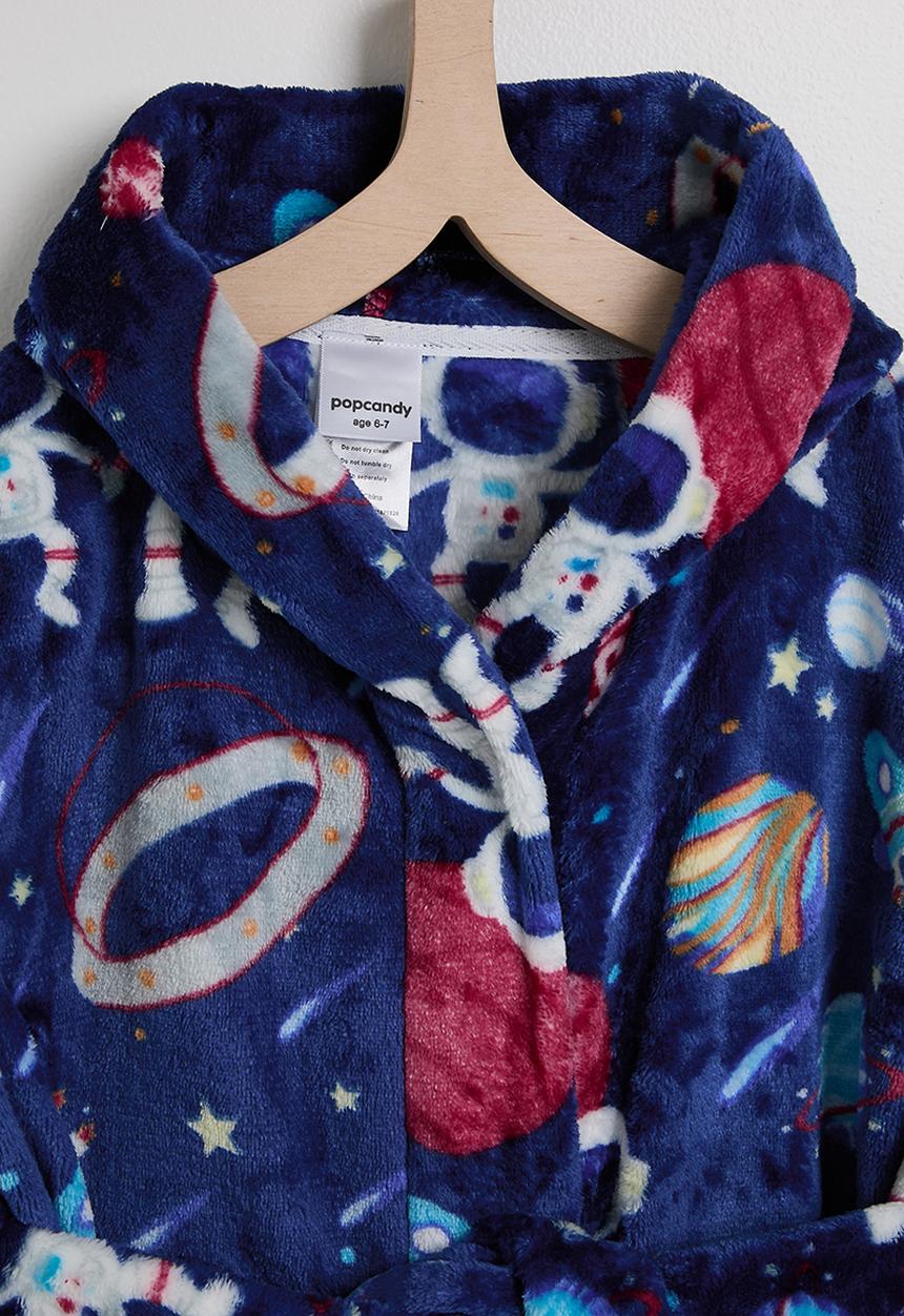 Pop Candy - Plush night gown - navy/space multi