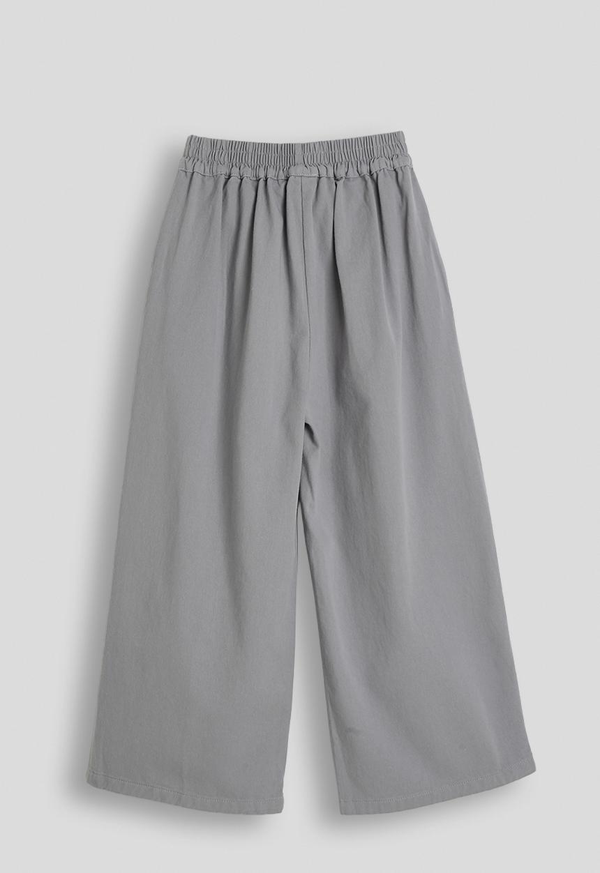 Pop Candy - Gathered co-ord pants - granite