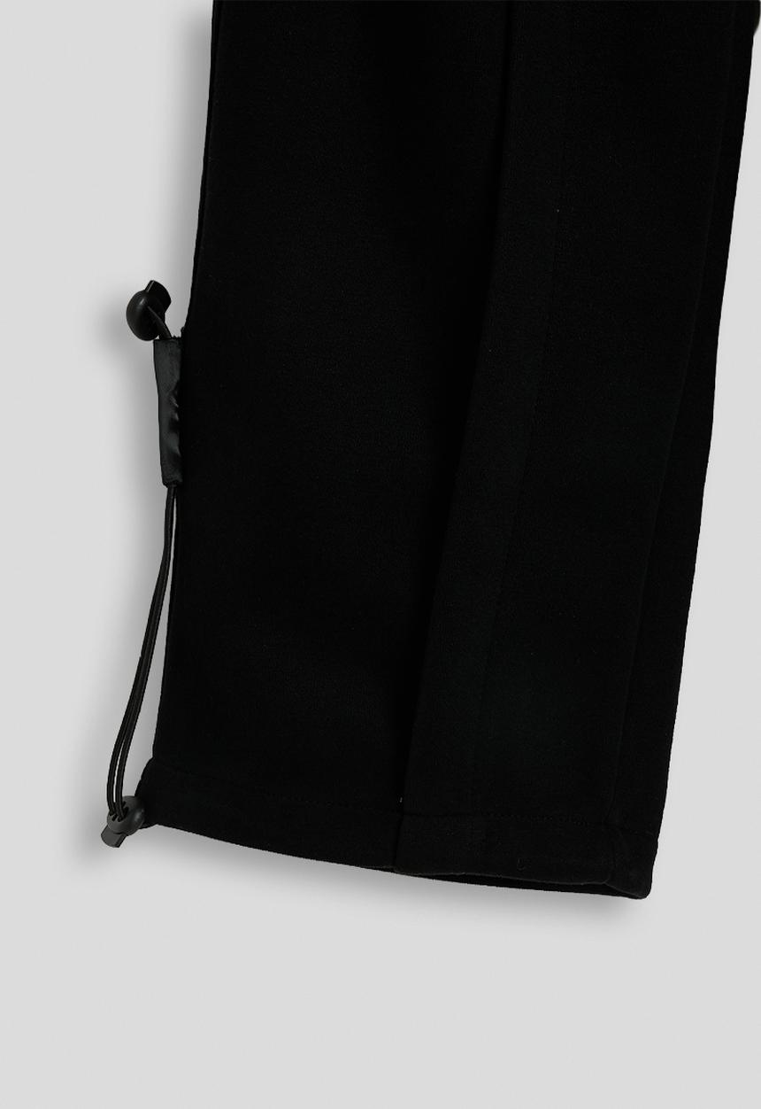 Pop Candy - Drawstring hem sweatpants - black