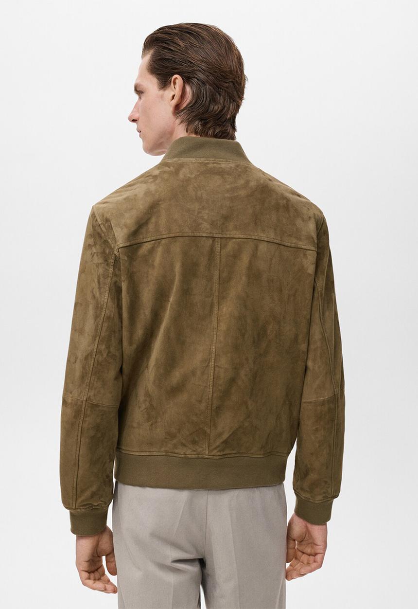 MANGO - Jacket marin - khaki