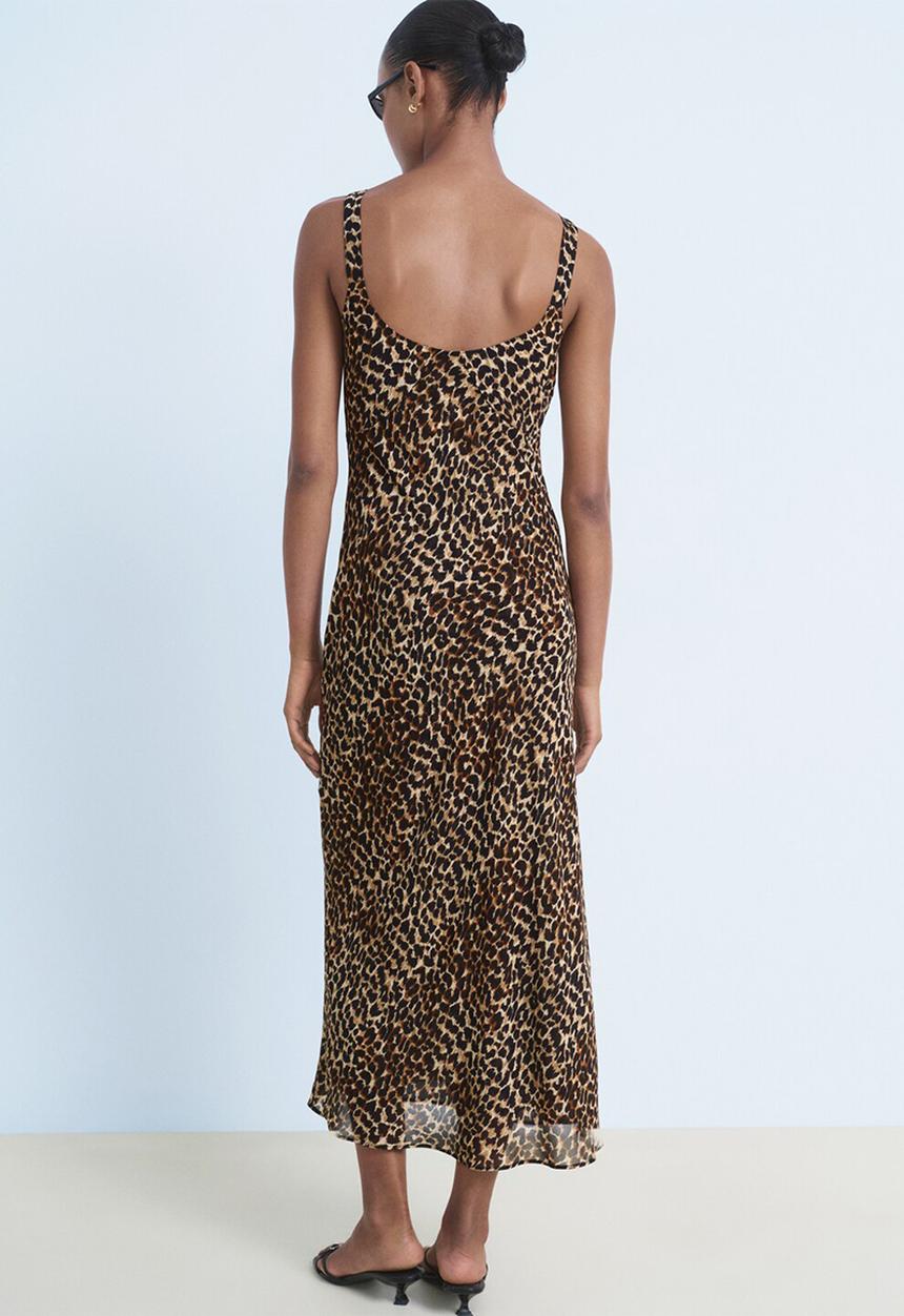 MANGO - Dress Lion - Black