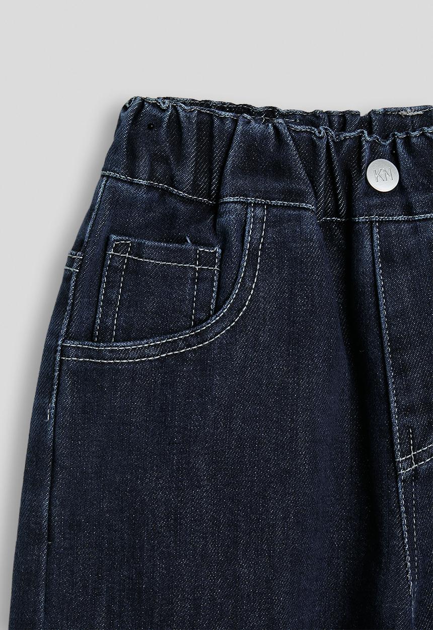 Pop Candy - Wide leg jeans - dark blue