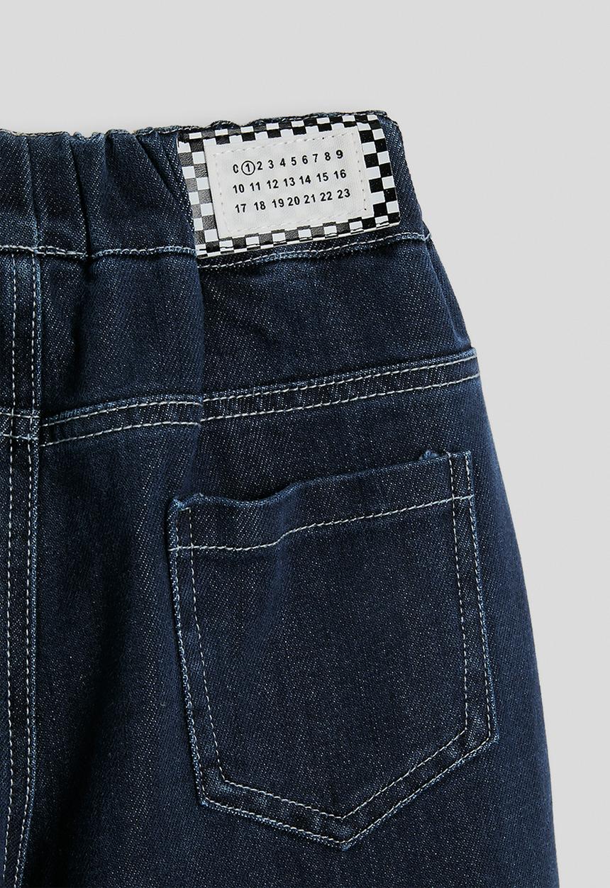 Pop Candy - Wide leg jeans - dark blue