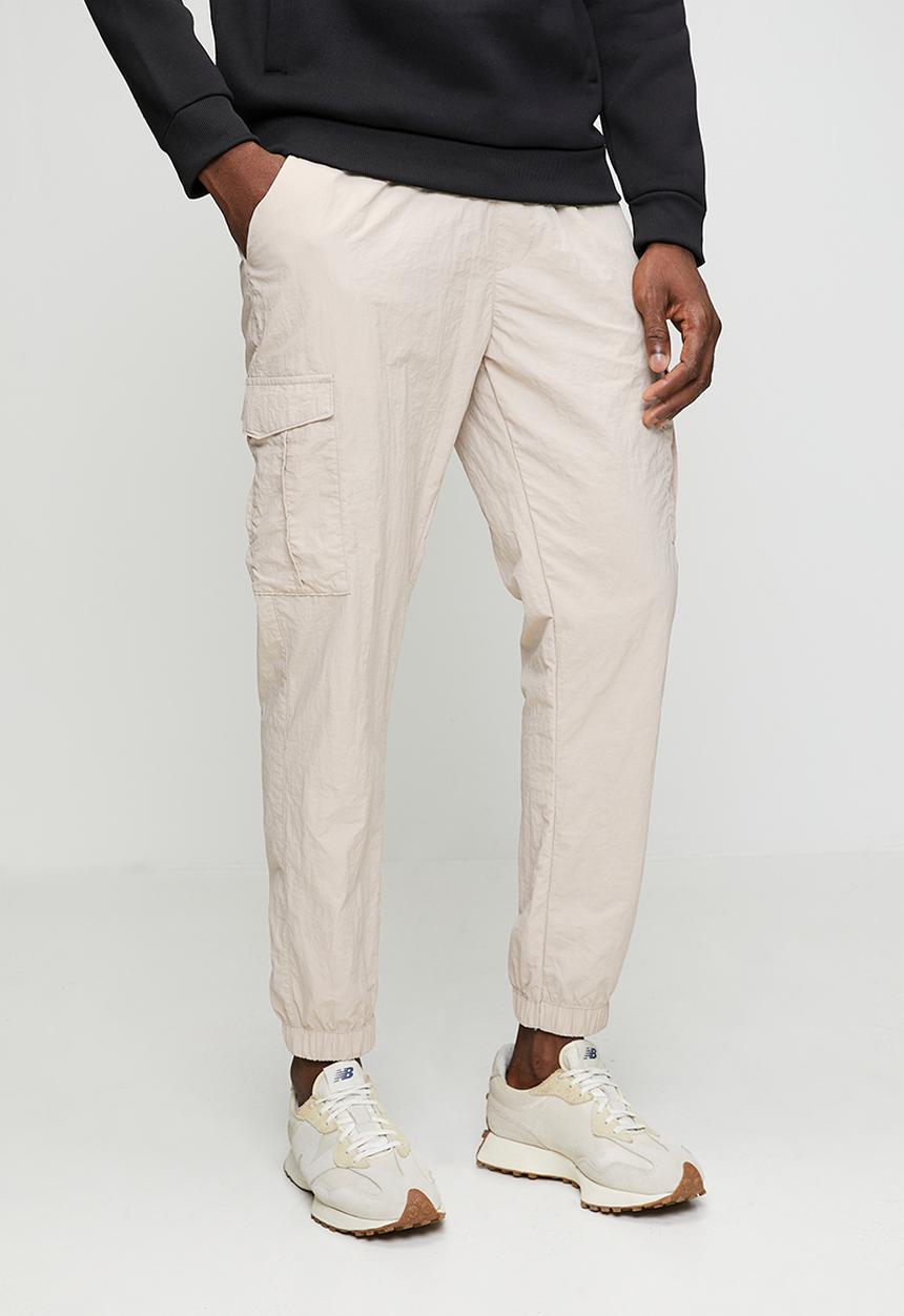Brave Soul - Taslan Cargo Cuff Pant - Stone