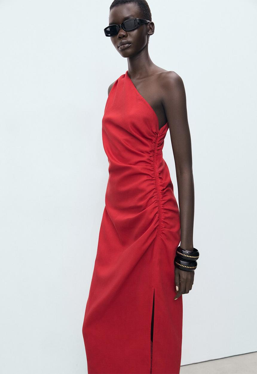 MANGO - Dress Naty3 - Red