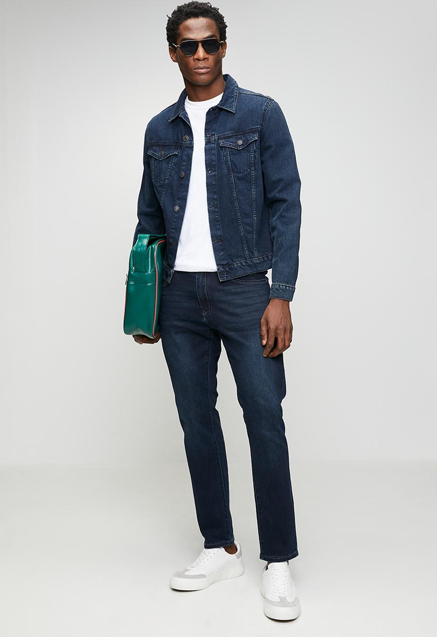 Ben Sherman - Straight Fit Classic Denim - Blue Black