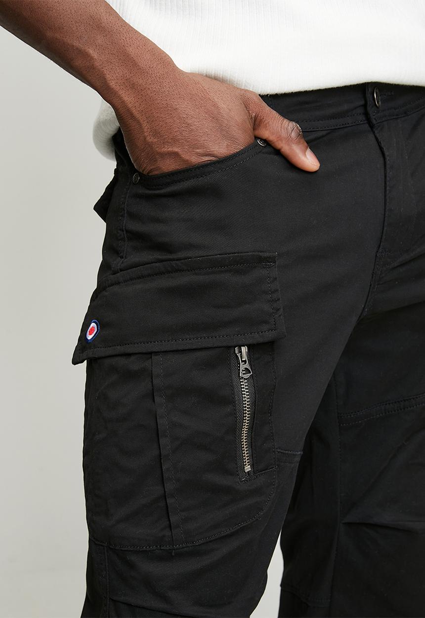 Ben Sherman - Cargo Pant - Black