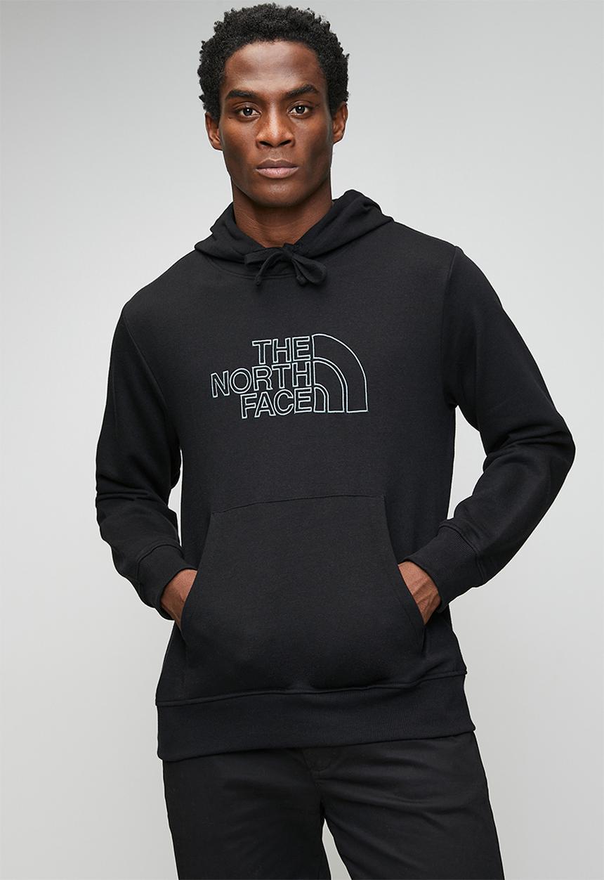 The North Face - Drew Peak Light Regular Hoodie - Tnf Black-Anthracite Grey