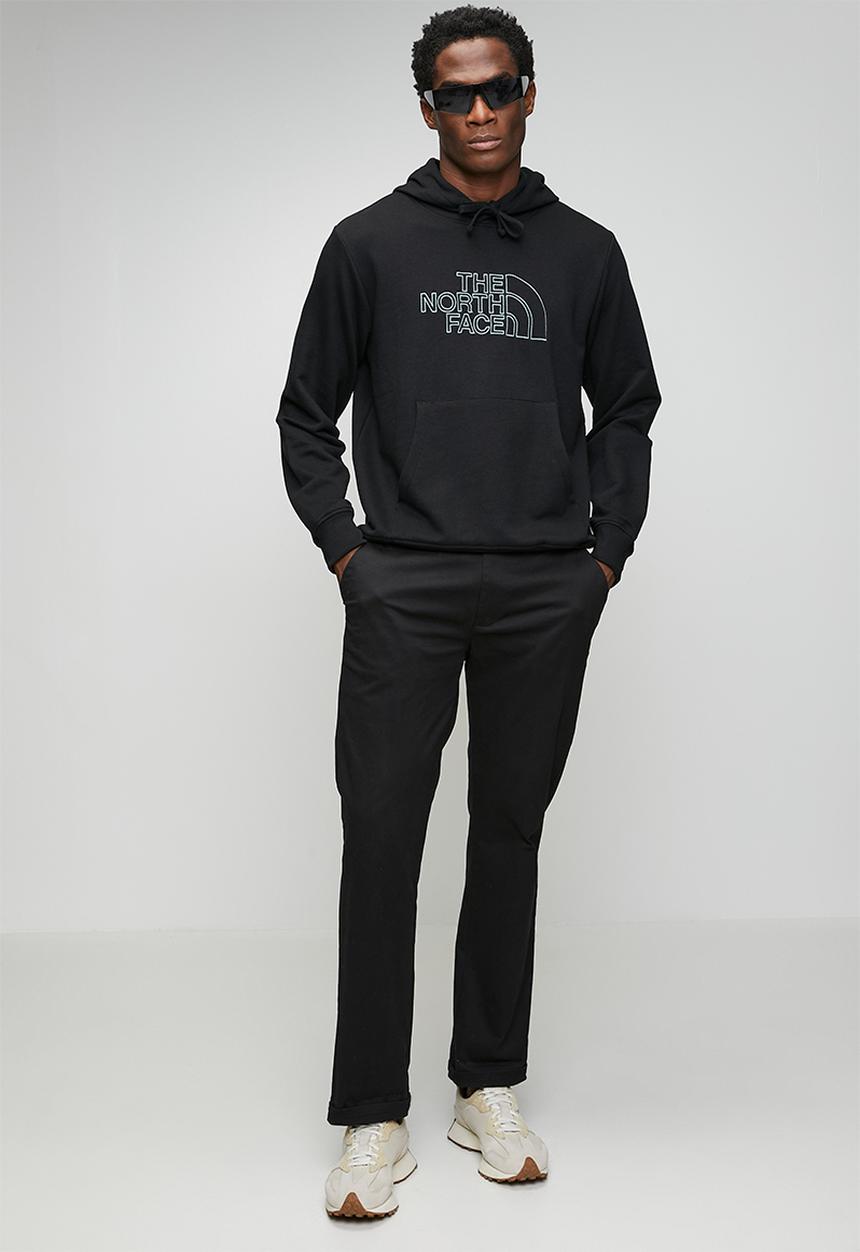 The North Face - Drew Peak Light Regular Hoodie - Tnf Black-Anthracite Grey