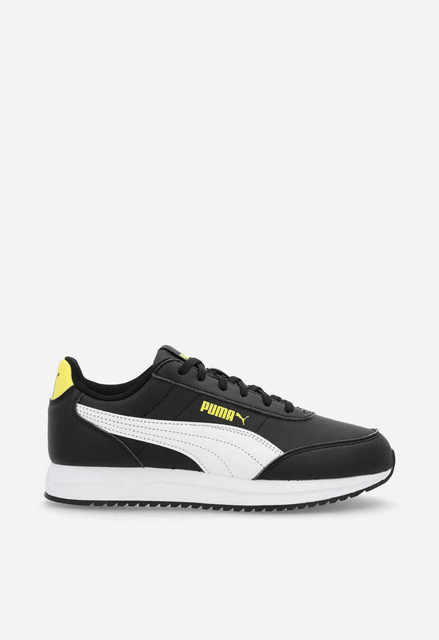 PUMA - Puma R78 Lightwind Sl Jr - Puma Black-Puma White-Lemon Meringue