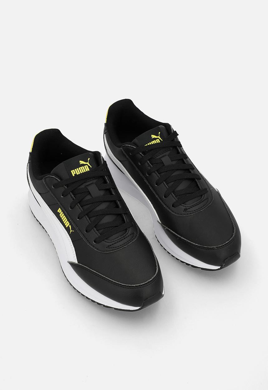 PUMA - Puma R78 Lightwind Sl Jr - Puma Black-Puma White-Lemon Meringue