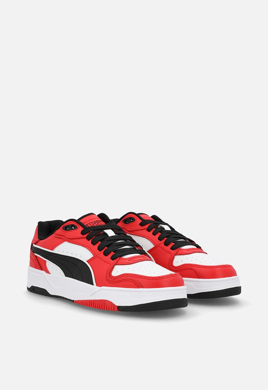 PUMA - Rbd Break Low Jr - For All Time Red-Puma Black-Puma White