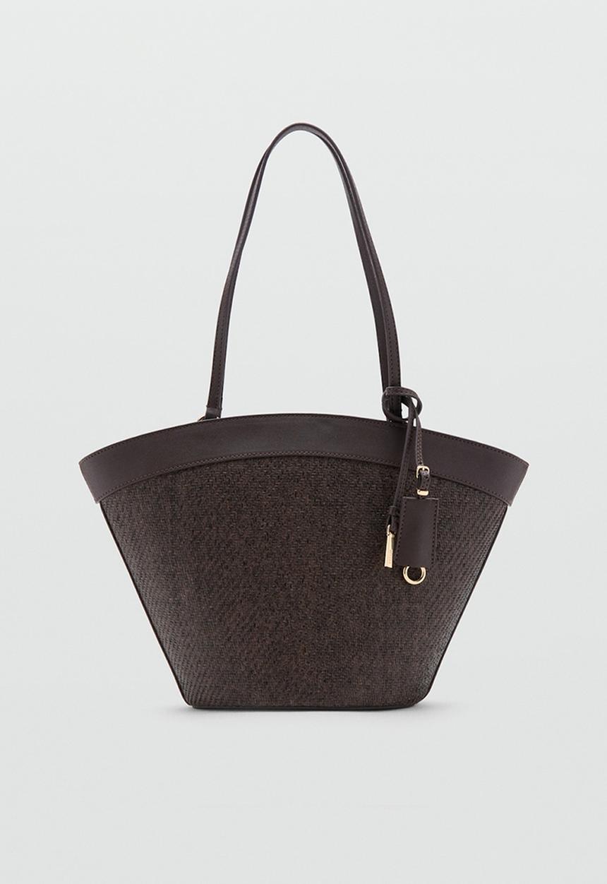 MANGO - Bilmacho Shoulder Bag - Dark Brown