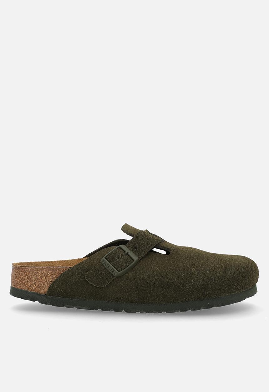 Birkenstock - Boston BS narrow  suede - thyme