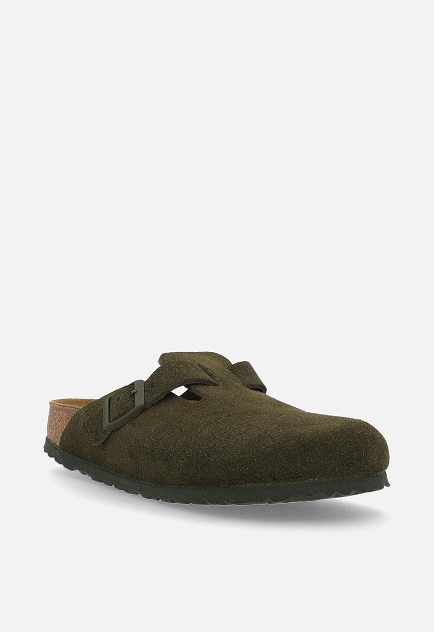 Birkenstock - Boston BS narrow  suede - thyme
