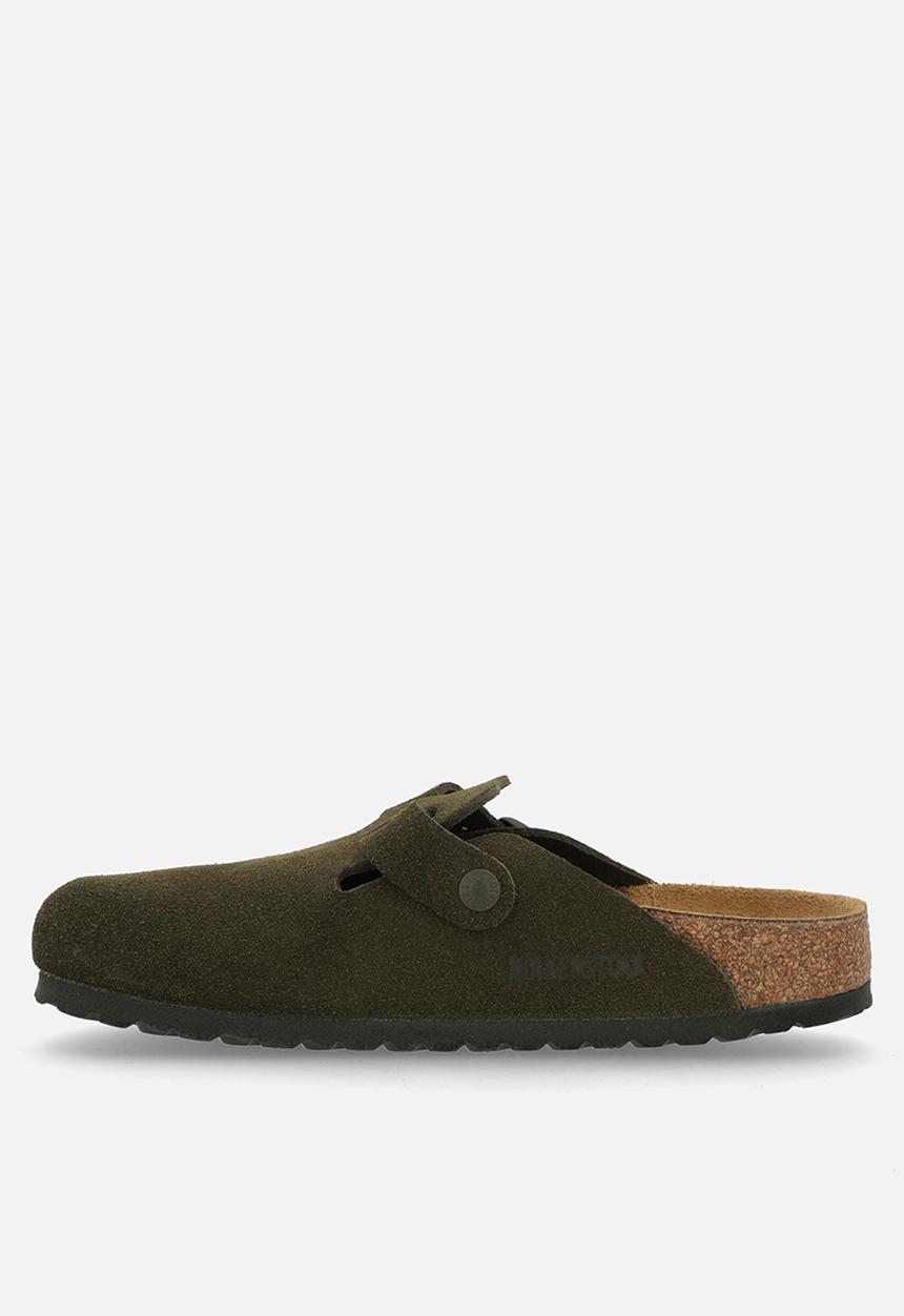 Birkenstock - Boston BS narrow  suede - thyme