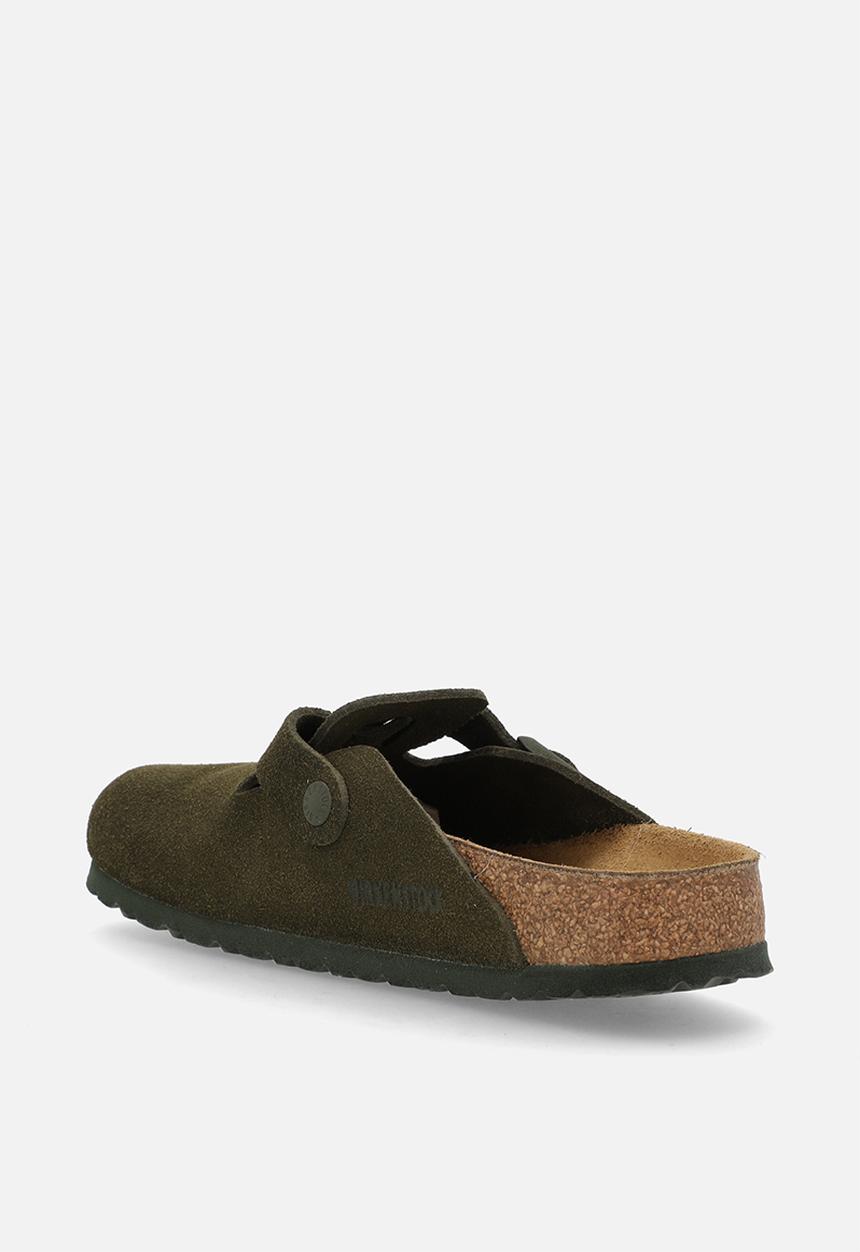 Birkenstock - Boston BS narrow  suede - thyme