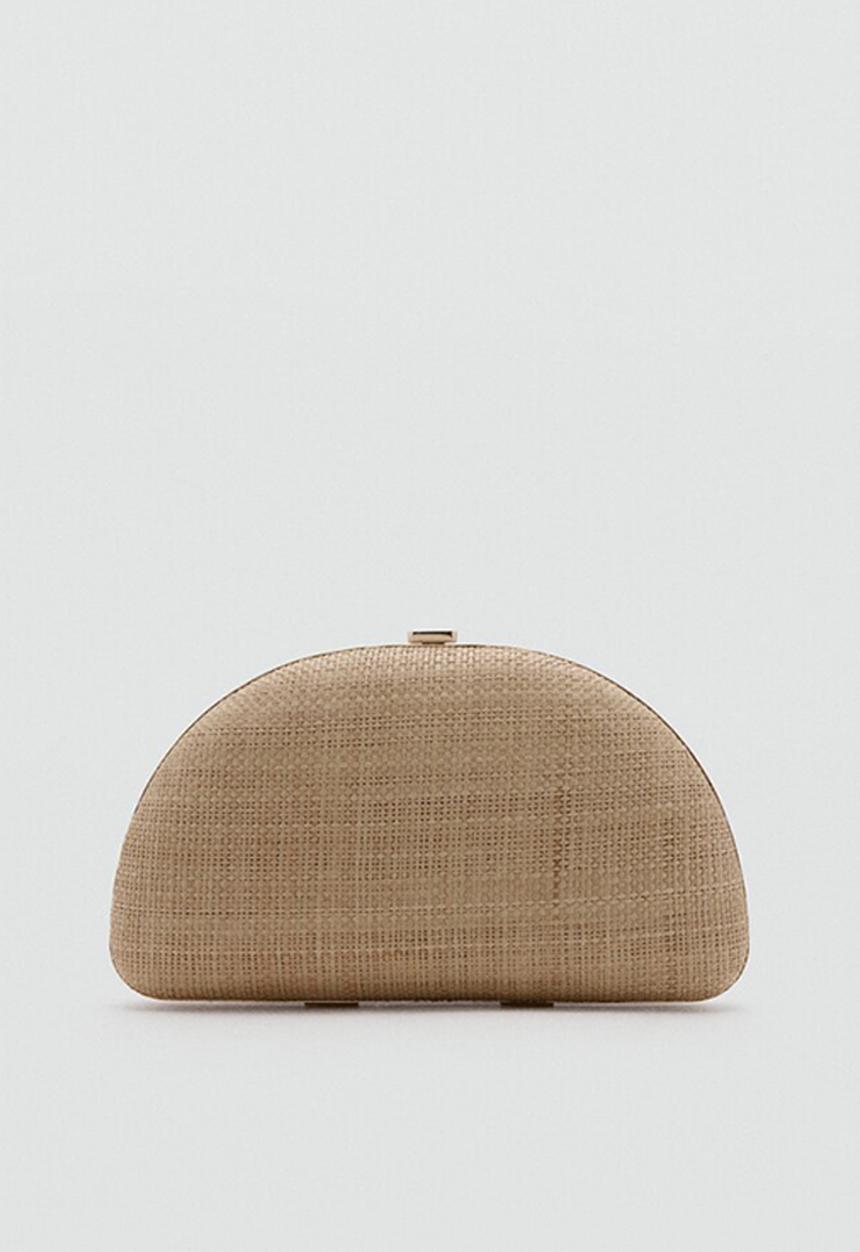 MANGO - Mohir Handbag - Light Beige