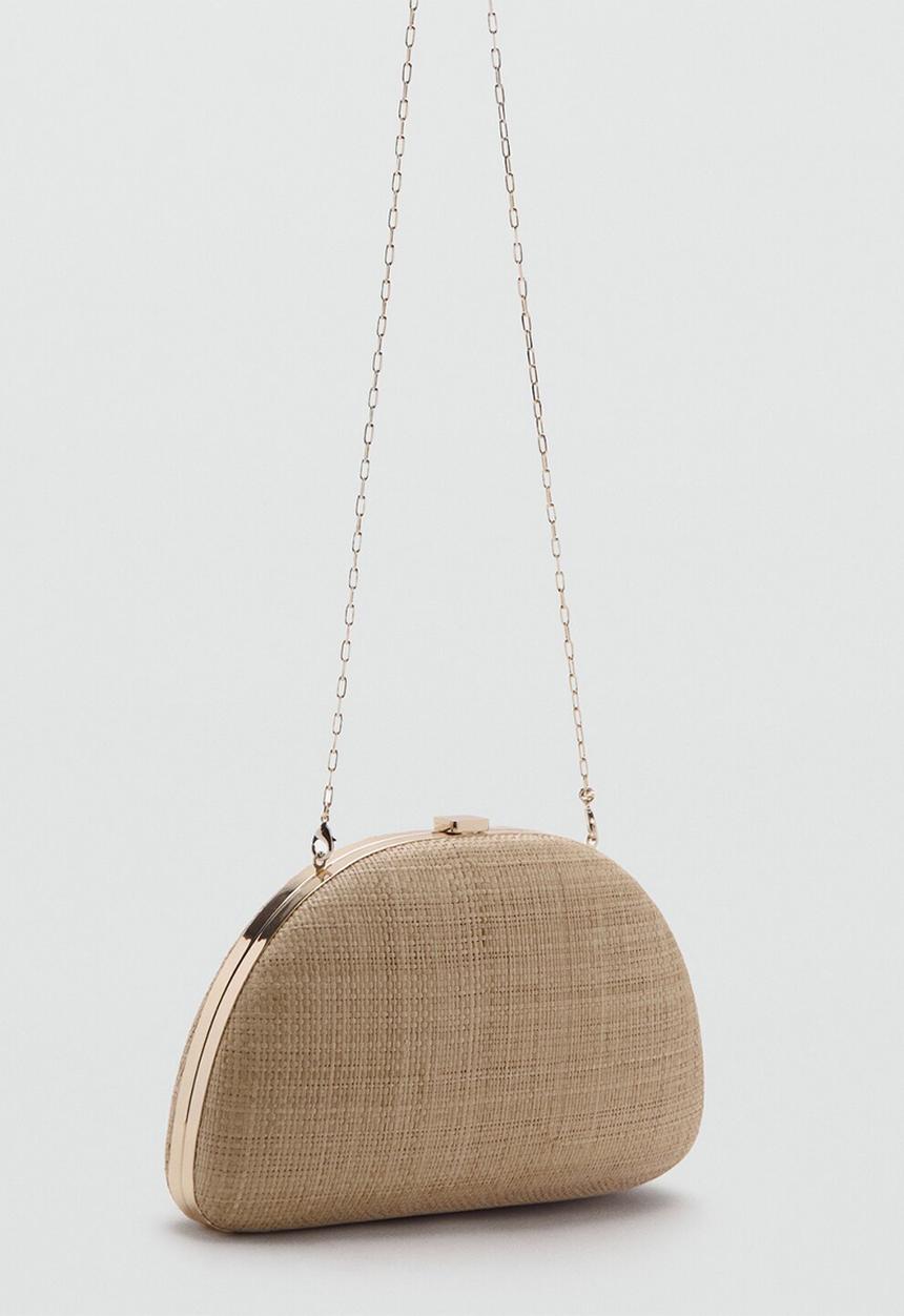 MANGO - Mohir Handbag - Light Beige