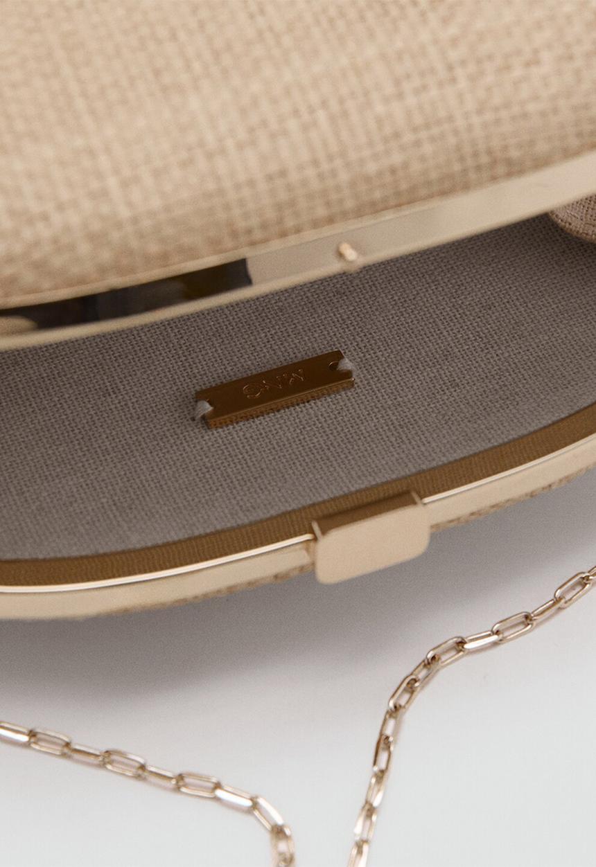 MANGO - Mohir Handbag - Light Beige