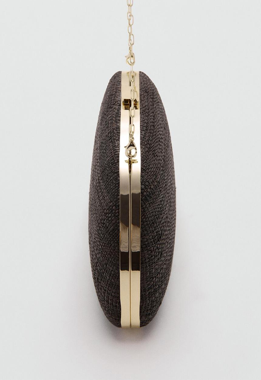 MANGO - Mohir Handbag - Dark Brown