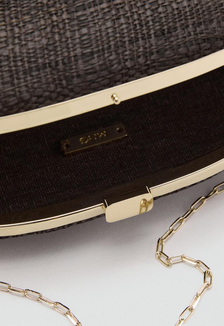 MANGO - Mohir Handbag - Dark Brown