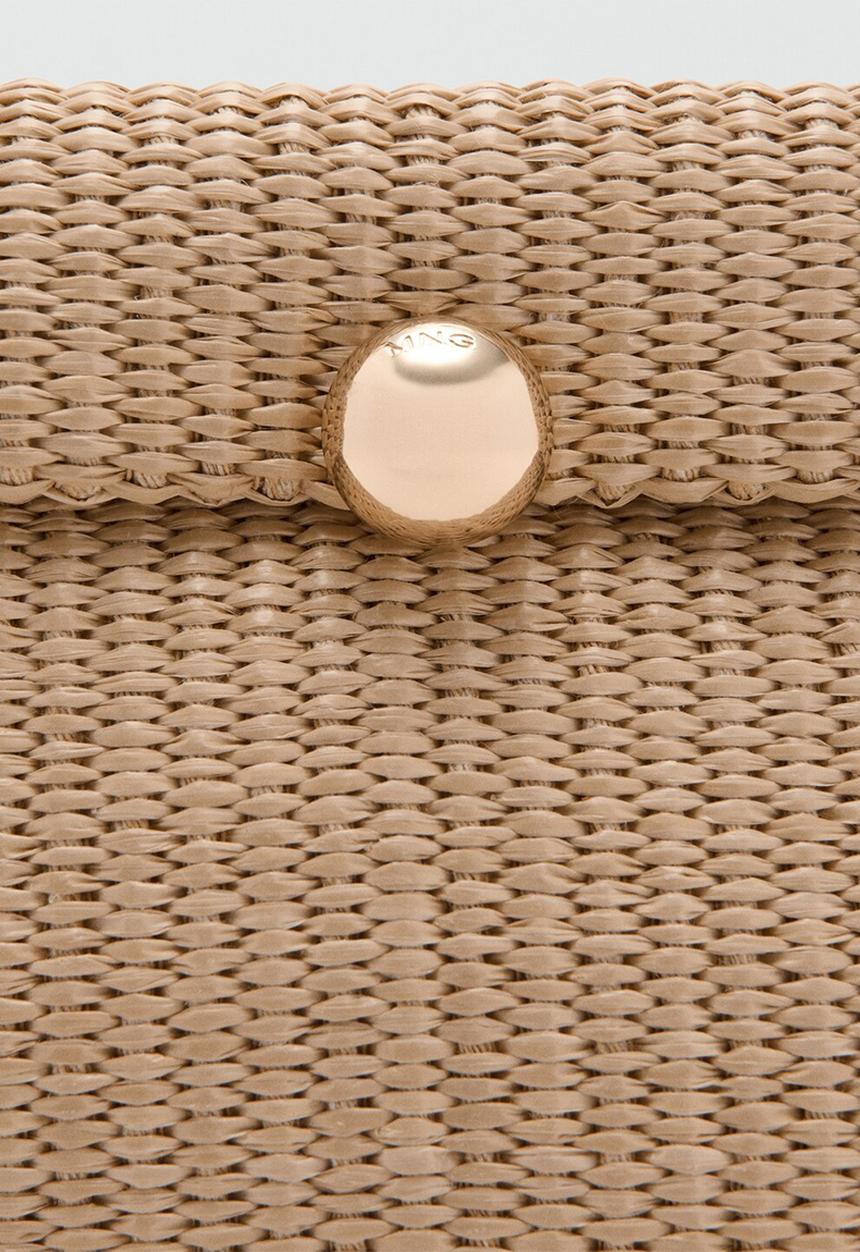 MANGO - Bastos Purse - Light Beige