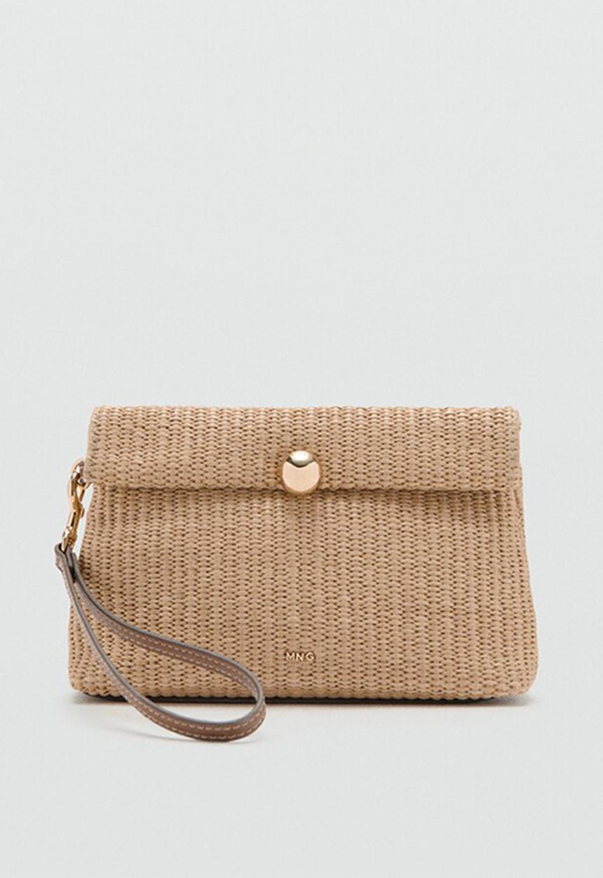 MANGO - Bastos Purse - Light Beige