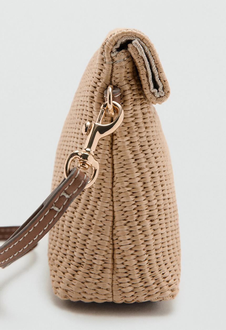 MANGO - Bastos Purse - Light Beige